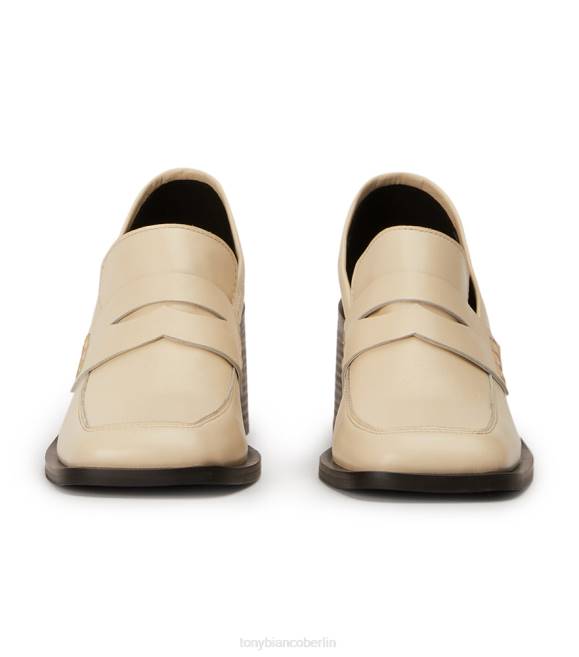 Slipper mit Absatz| de Tony Bianco Frauen Lomax Freizeitschuhe Ecru Venedig 4624360